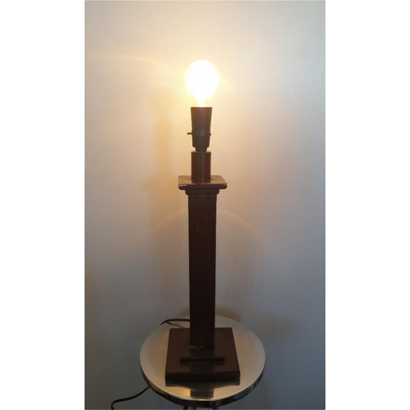 Vintage Wooden Lamp Base