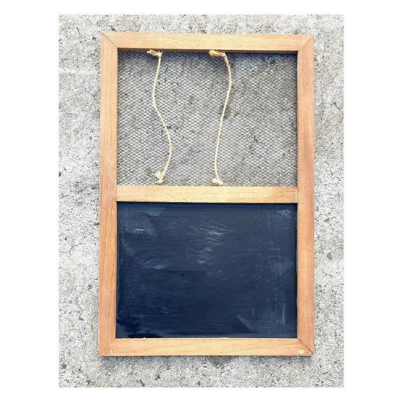 Wooden Framed Black Board Display