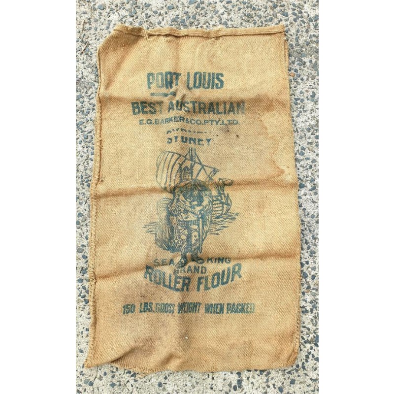 Vintage Hessian Bag - 72cm x 100cm