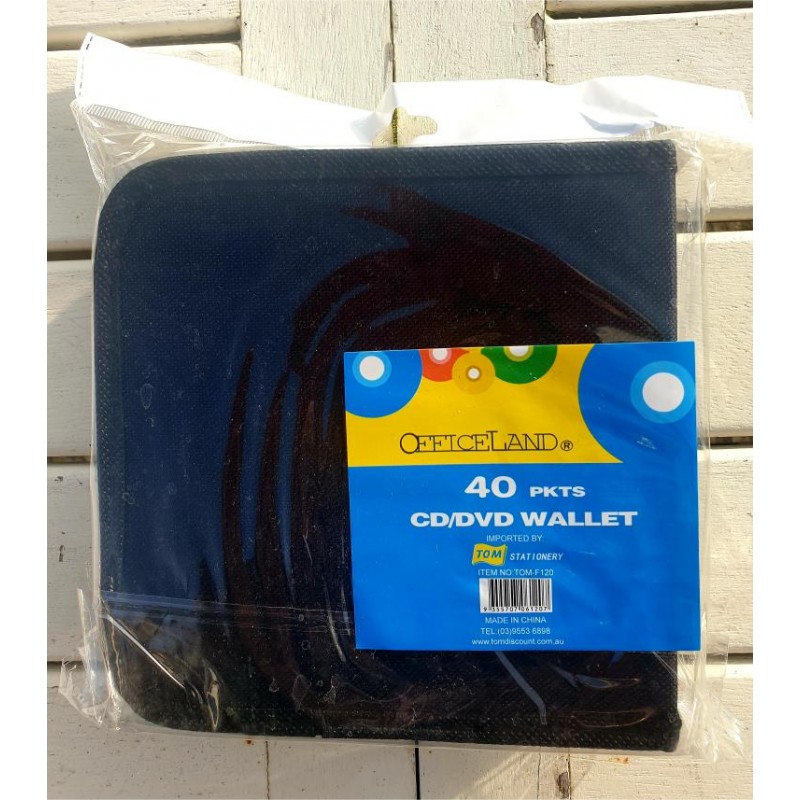 Officeland 40Pkts CD/DVD Wallets