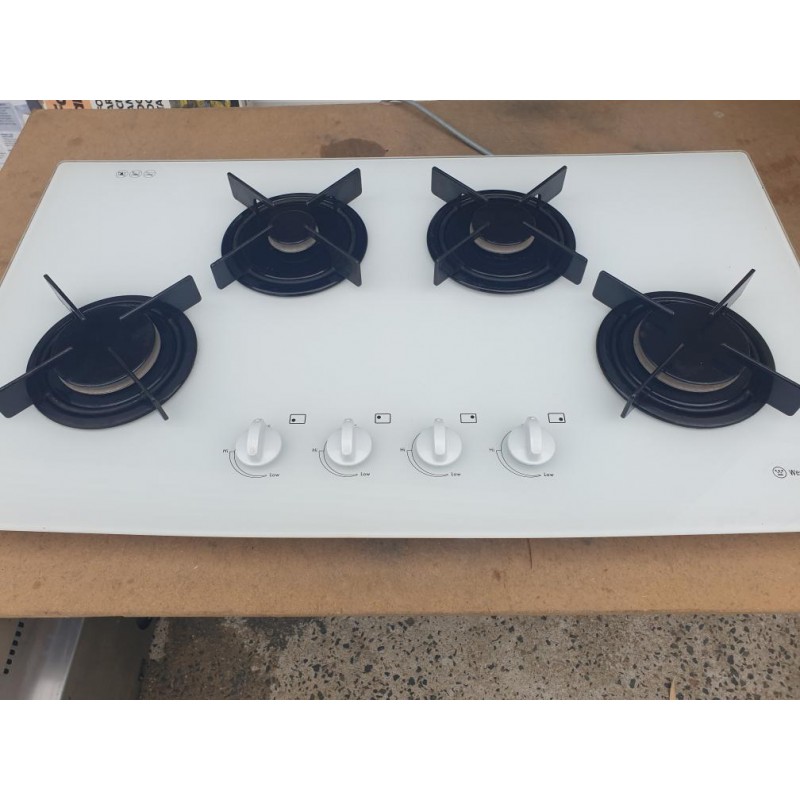 Westinghouse 4 Burner Gas Glass Cook Top & Regulator