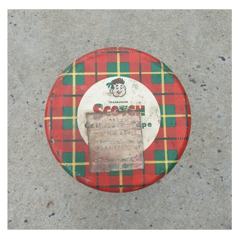 Vintage Scotch Tape Tin - No. 600