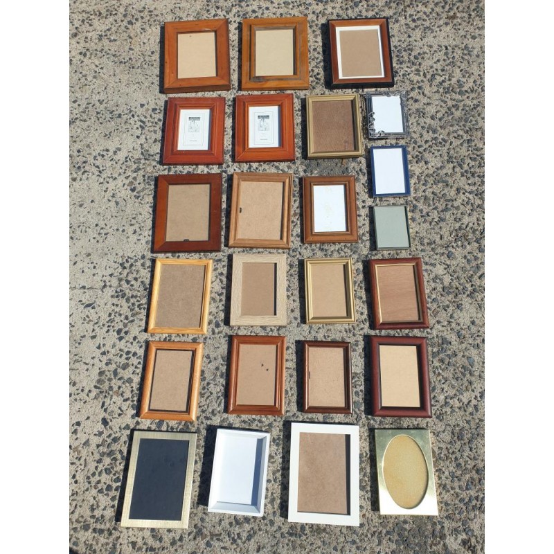 Assortment of Small Picture Frames
