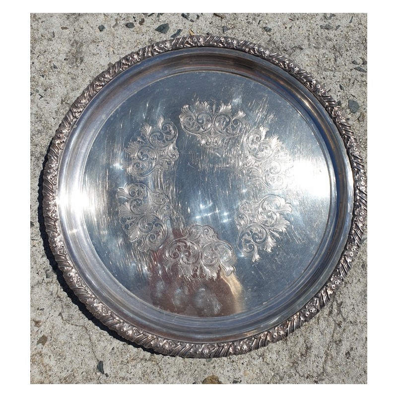 Hecworth Reproduction Old Sheffield Round Tray
