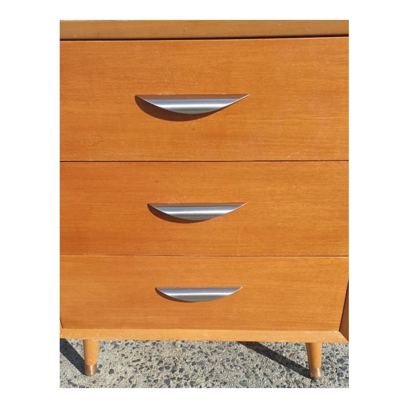 Retro 3 Drawer Wooden Unit
