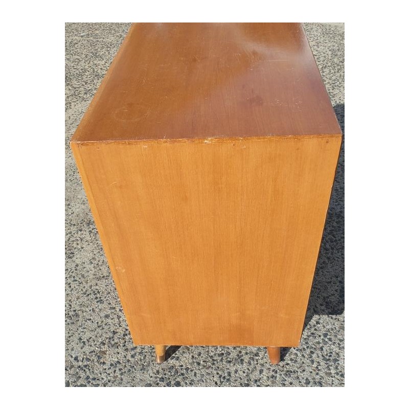 Retro 3 Drawer Wooden Unit