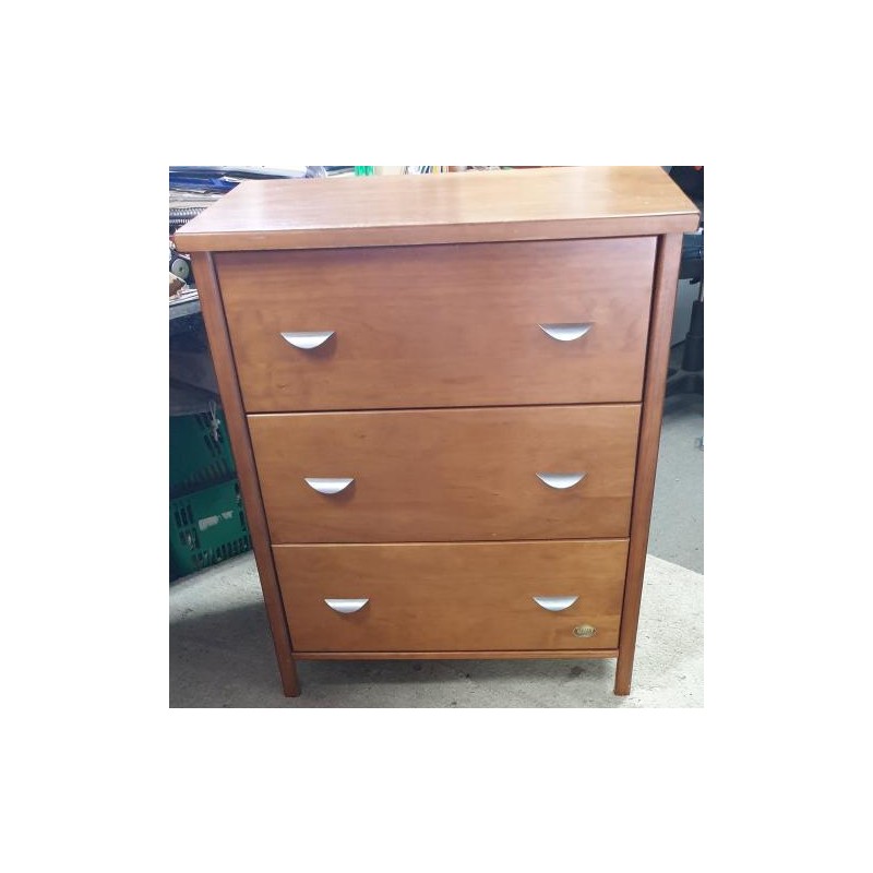 Wooden 3 Drawer Unit