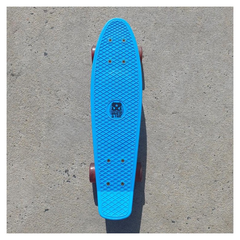 Southern Star Mini Skateboard  -  Blue