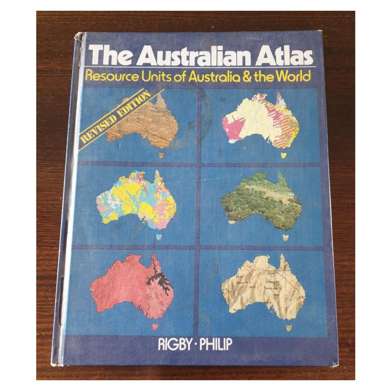 Vintage Atlas Book  - The Australian Atlas - Rigby Philp