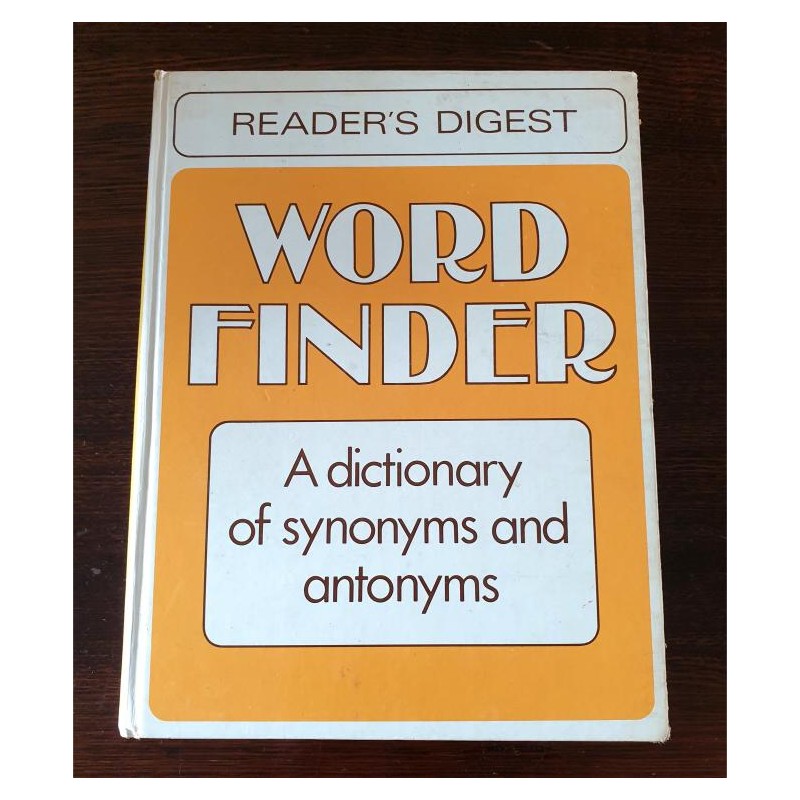 Vintage Reader's Digest Book - Word Finder