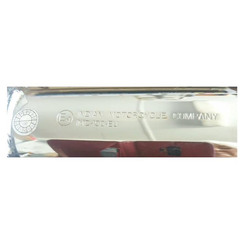 Set of 2 Exhaust Mufflers - Indian Chief - 1800 Dark Horse 